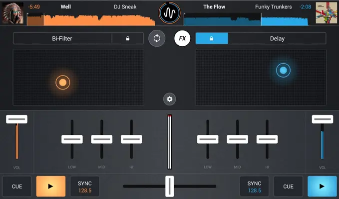 Cross DJ android App screenshot 0